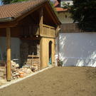 Wohnraum und Gartendesign